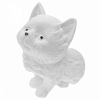 Ялинкова іграшка MIS LT Котик 10 см білий