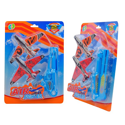 Ігровий набір Літак-запускалка з пістолетом (2 види в асортименті) K801