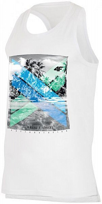 Майка 4F H4L19-TSM025-10S S білий
