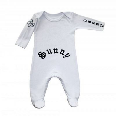 Человечек Lucky tots р.62 белый 1668 