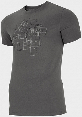 Футболка 4F D4L21-TSM210-23S р.S темно-синій