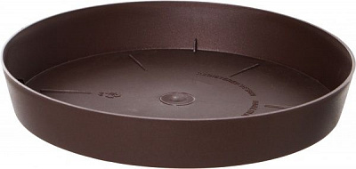 Поддон пластиковый Plastiken Plato TES бронза 8728 круглый бронзовый 