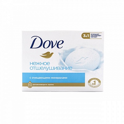 Крем-мыло Dove Нежное отшелушивание 90 г 1 шт./уп.