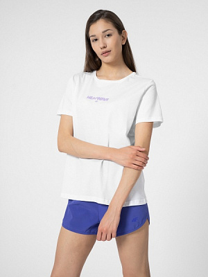 Футболка 4F 4FSS23TTSHF561-10S р.XL білий