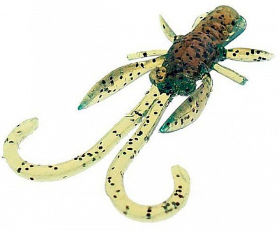 Приманка FishUp Baffi Fly 38 мм 10 шт. #017 motor oil pepper