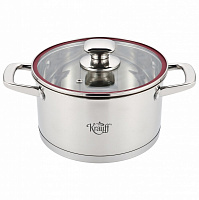 Каструля з кришкою 6,1 л 24 см Luxurios 26-238-041 Krauff