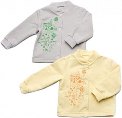 Кофтинка дитяча Модний Карапуз 302-00006-4 р.74 сірий