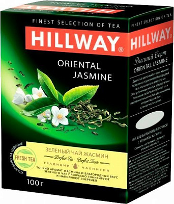 Чай зеленый Hillway Жасмин (8886300990102) 100 г 
