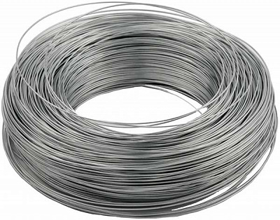 Дріт сталевий 0,8 мм 1 кг цинк ДСТУ 3282-74