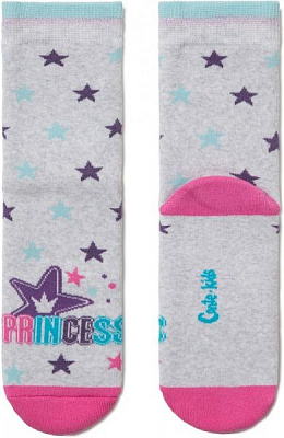 Носки детские Conte-Kids CK SOF-TIKI 7С-46СП р.22 светло-серый 