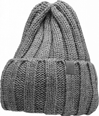 Шапка 4F 4FAW21ACAPF028-23M OS серый меланж