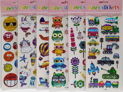 Набір наліпок Malevaro Голографічні мікс SD-C