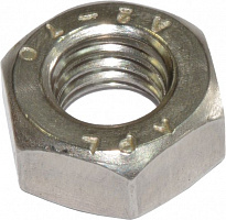 Гайка шестигранная нержавеющая сталь А2 М6 вес DIN 934 Expert Fix