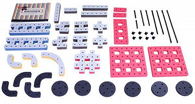 Конструктор мягкий Bakoba 47 деталей