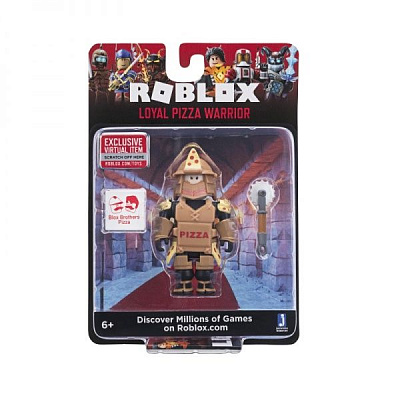 Фигурка коллекционная Jazwares Roblox Core Figures Loyal Pizza Warrior W6 ROB0199 