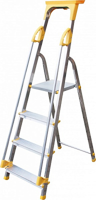 Лестница-стремянка Baulich AL-PF4 с перилами 