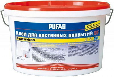 Клей для шпалер PUFAS GF 18 кг