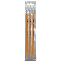 Набір олівців чорнографітних HB 3 шт. 4-111 4Office