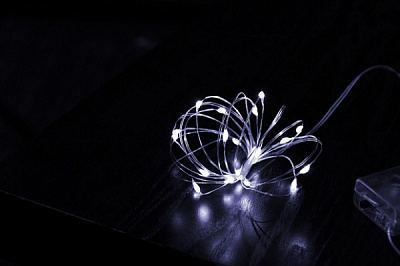 Гирлянда IEK Роса 6500 К встроенный светодиод (LED) 20 ламп 2 м 