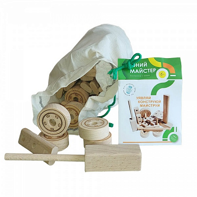 Конструктор дерев'яний ArinWOOD Юний майстер 11-1