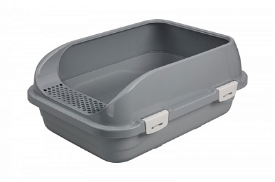 Туалет AnimAll под наполнитель с лопаткой серый CNR-127 166016