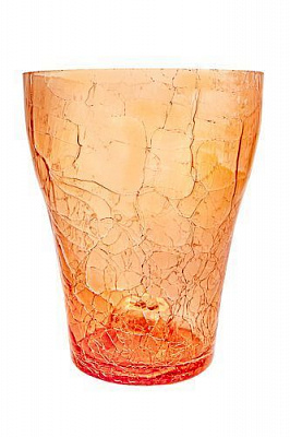 Кашпо для орхідей 16,5 см помаранчевий круглий 2 л помаранчевий