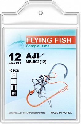 Крючок Flying Fish №12 20 г 5 шт. MS-502(12)