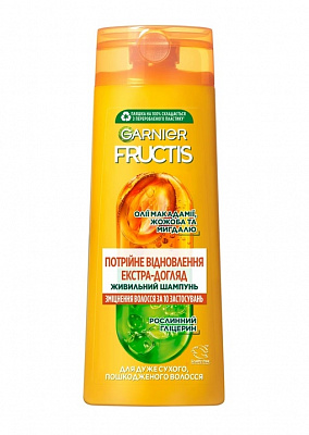 Шампунь Garnier Fructis Тройное восстановление для сухих волос и повреждённых 400 мл
