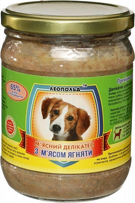 Консерва Леопольд М’ясний делікатес із м’ясом ягняти 500 г