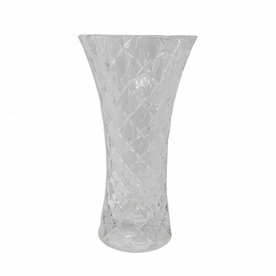 Ваза для цветов Cristal Angela 29 см прозрачный 