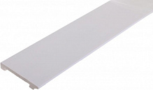 Плінтус King Floor JC1003-W1 білий 2000х100х15 мм 
