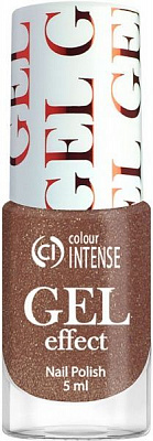 Лак для ногтей Colour Intense Gel Effect 65 041 Коричневый (шиммер) 5 мл 