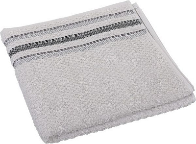 Рушник Bibi 50x90 см світло-сірий Frotirka