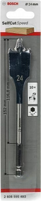 Свердло по дереву Bosch Self Cut Speed 152 мм 24 мм 2608595493