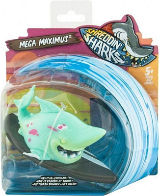 Фигурка Shreddin' Sharks фингерборд с Mega Maximus 