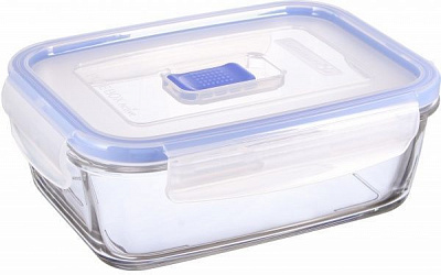 Контейнер с крышкой Pure Box Rectangular 820 мл Luminarc