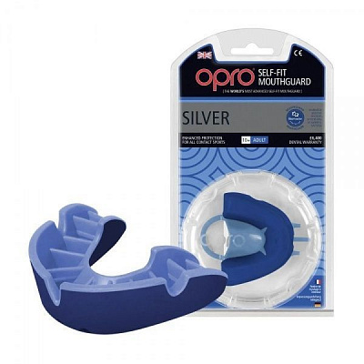 Капа Opro 002189002 Silver р. универсальный 