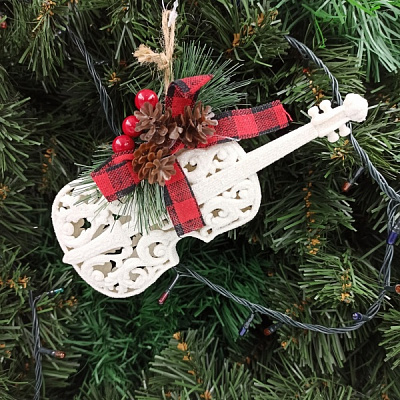 Декоративная подвеска Скрипка 7 см