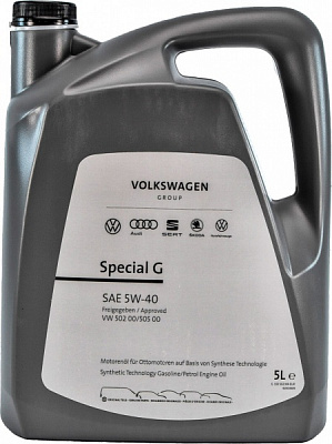 Моторне мастило VAG Special G 5W-40 5 л (G S55 502 M4)