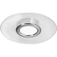 Люстра світлодіодна Intelite IFС-32TW-R-01 Airlight з пультом ДК 32 Вт прозорий/хром 