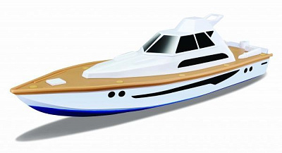 Яхта на р/к Maisto Speed ​​Boat Super Yacht 82197 white/braun