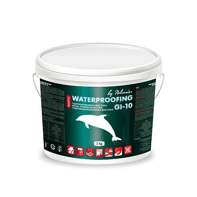 Мастика гідроізоляційна Polimin GI-10 3 кг