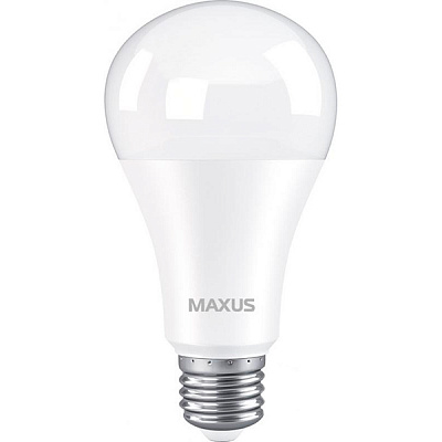 Лампа світлодіодна Maxus 15 Вт A70 матова E27 220 В 4100 К 1-LED-782