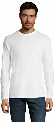 Футболка з довгим рукавом Sol's Monarch 11420102 р.S білий