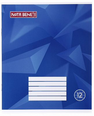 Тетрадь 12 листов клетка 2023_2 Nota Bene