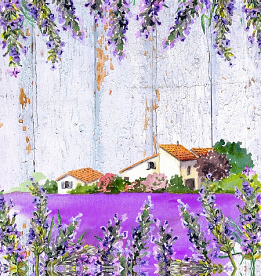 Репродукция Прованс 35x35 см Арт Фемелі 