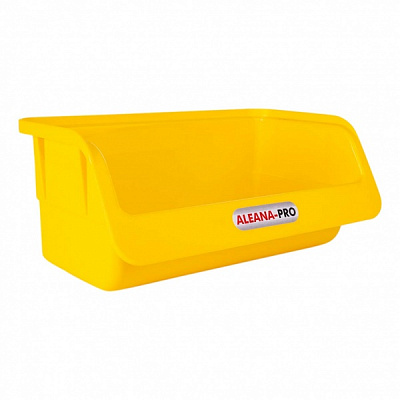 Лоток большой 160х100х70 мм желтый Алеана 127054