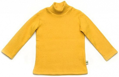 Гольф Модний Карапуз трикотажний з начесом р.98 жовтий 03-00893-5