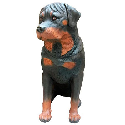Скульптура садовая Ротвейлер 62 см