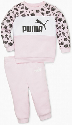 Спортивный костюм Puma ESS+ PUMA MATES INFANTS JOGGER FL 67335062 р. 92 розовый